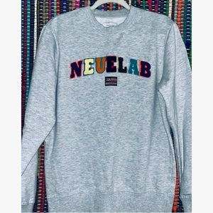 Multicolored Embroidered Neuelab Sweatshirt